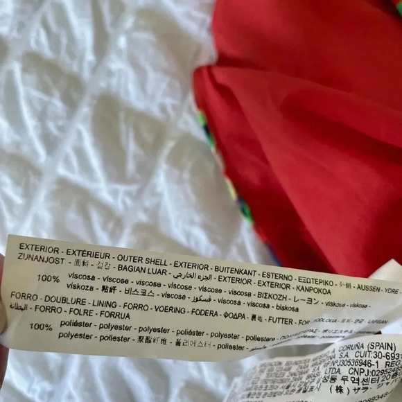 Zara floral printed ruched top - Picture 11 of 14